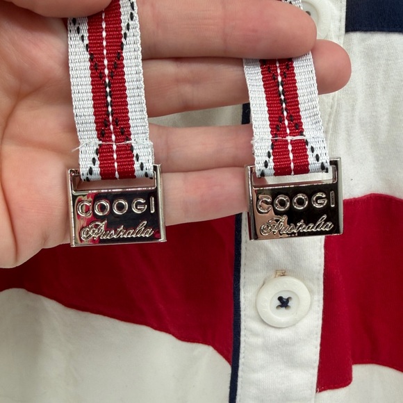 Coogi Men's Short Sleeve Button Down Hooded Shirt - White - XXL - Picture 8 of 9